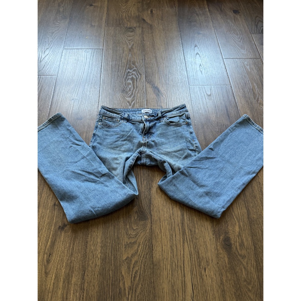RSQ Baggy Jeans Size 12 Medium Wash Blue Denim Relaxed Fit Streetwear